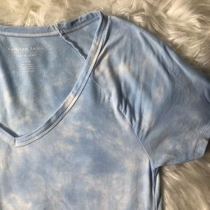 American Eagle soft and sexy tie-dye short sleeve